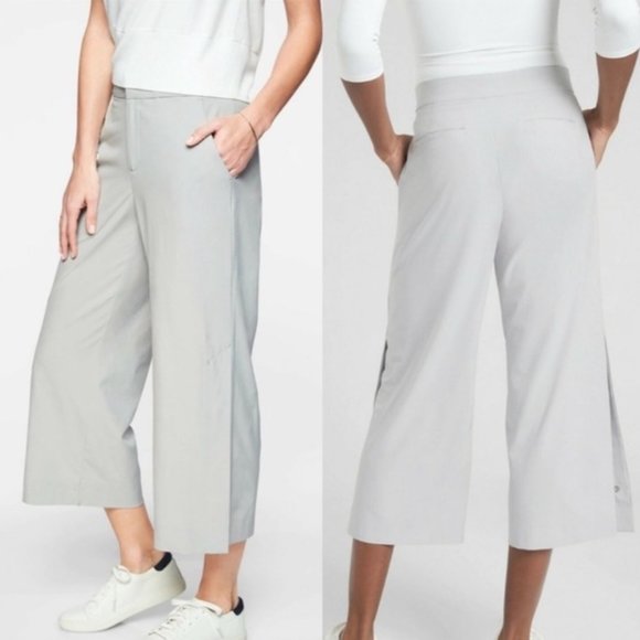 Athleta Tribeca Crop Pant in Tern Grey - Picture 1 of 8